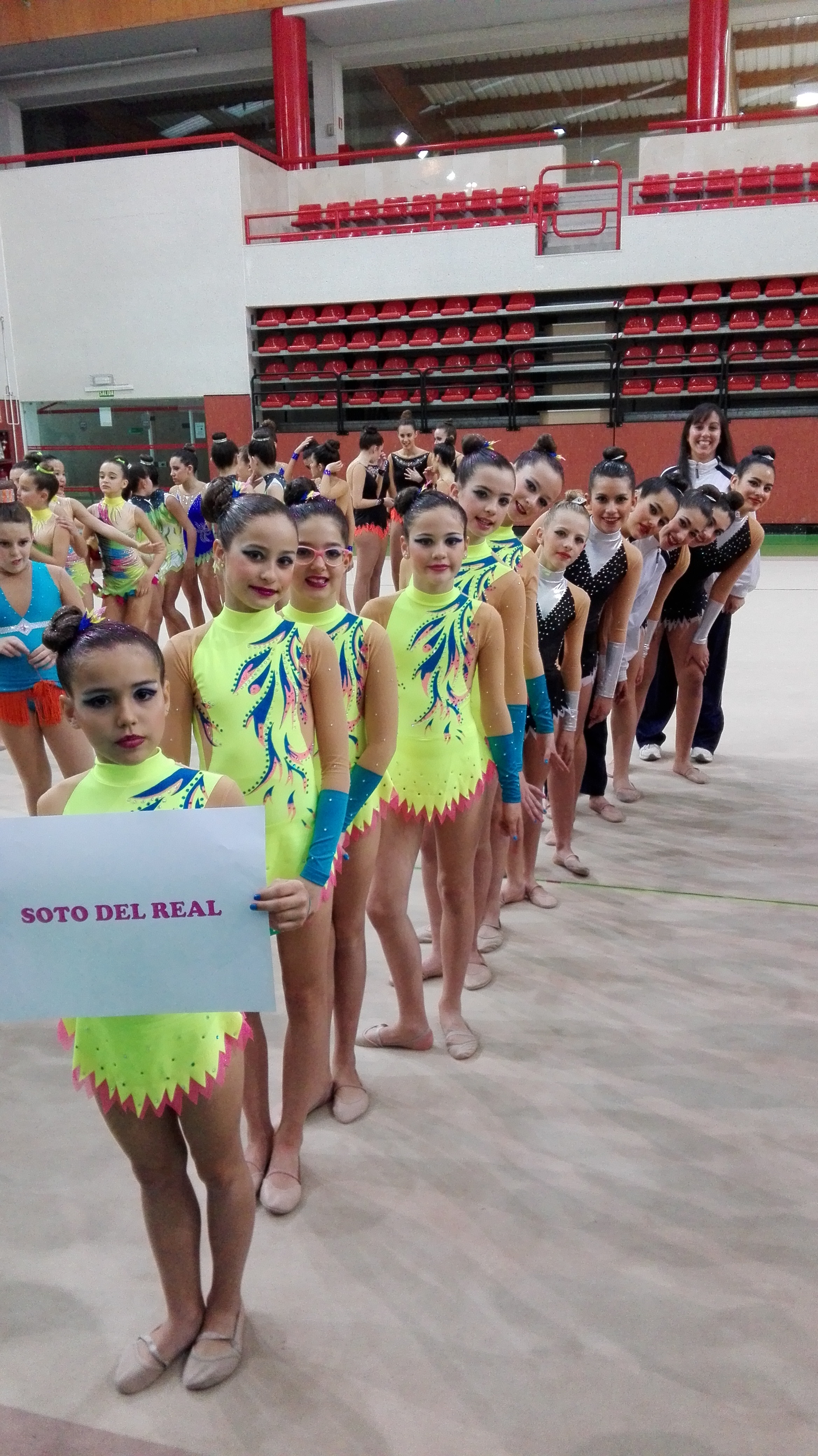 “COMPETICIÓN G.RÍTMICA FASE ÁREA ESCOLAR DE LA COMUNIDAD DE MADRID”.