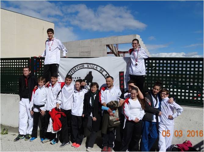 TRIUNFO DE TAEKWONDO SOTORREALEÑO EN EL CTO. DE MADRID DE COMBATE