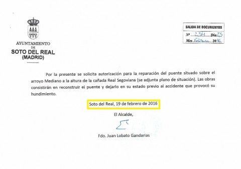 SolicitudReparacionPuenteArroyoMediano