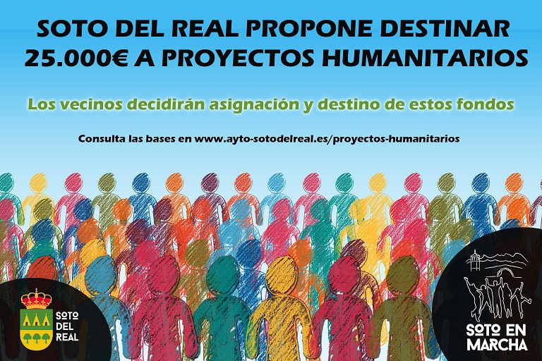 Soto del Real propone destinar 25.000€ a proyectos humanitarios